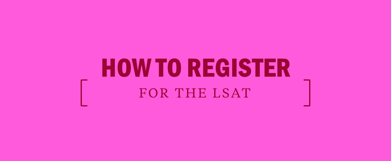 How to register for the lsat