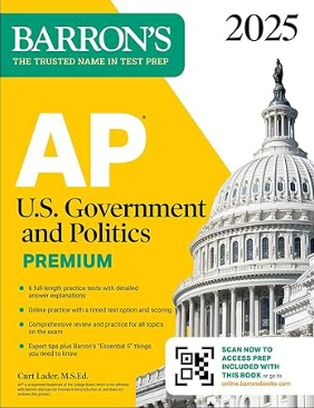 Barron's AP U.S. Government and Politics 2025