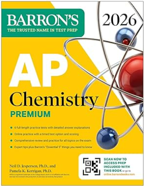 Barron's AP Chemistry Book 2026