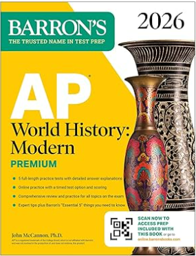 Barron's 2026 AP World History: Modern Book