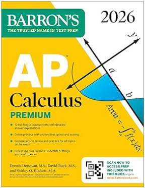 Barron's AP Calculus Book 2026