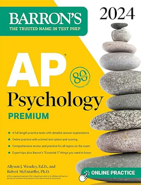 Barron's AP Psychology Premium 2024 