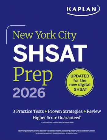 Kaplan's 2026 SHSAT Book