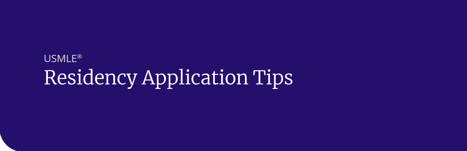 Residency Application Tips
