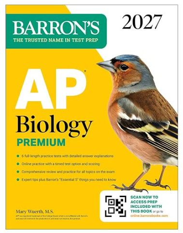 Barron's AP Bio book 2027