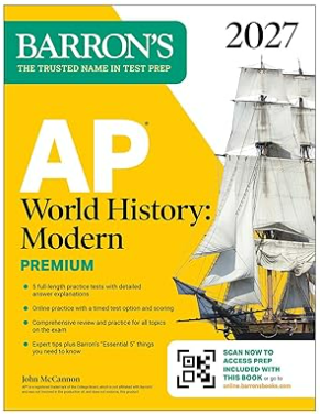 Barron's AP World History Modern book 2027