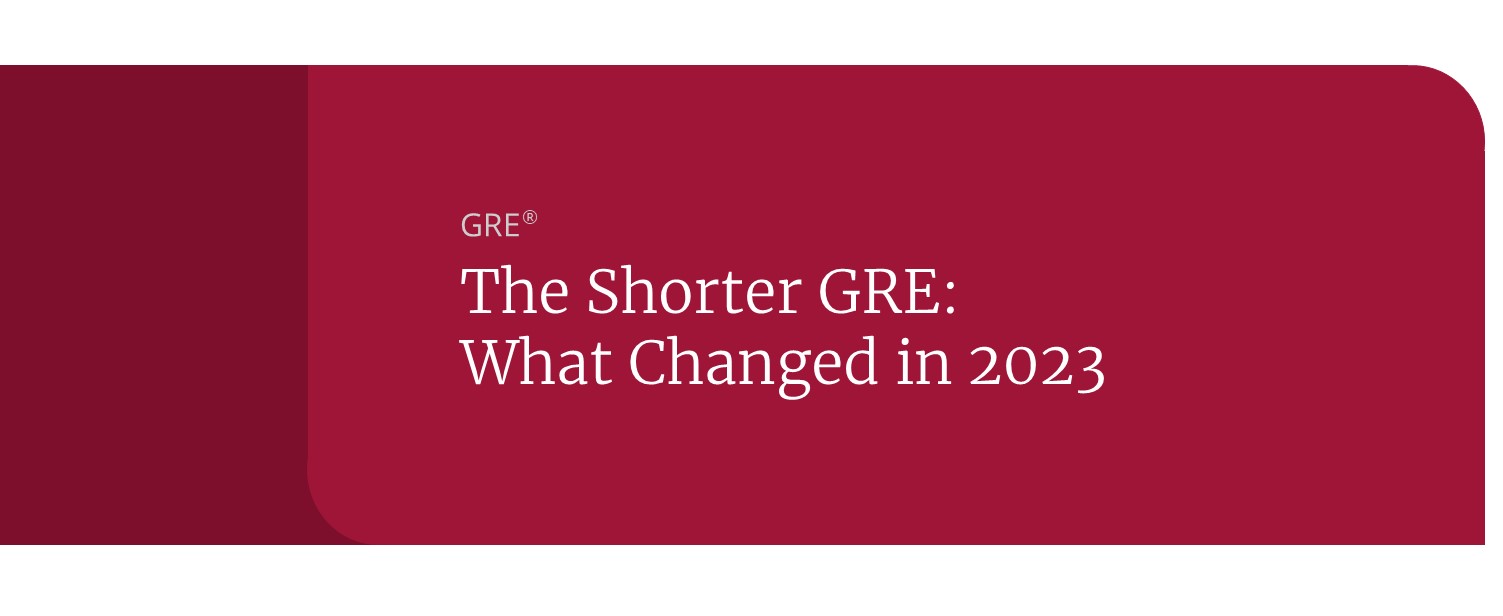 what changed on the GRE in 2023